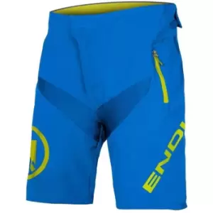 Image of Endura Junior Baggy Short with Liner - Blue
