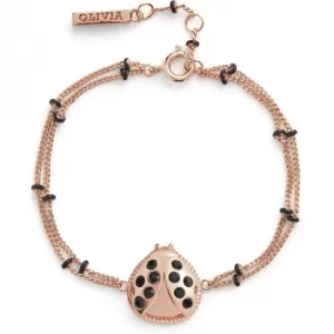 Image of Ladybird Bracelet Rose Gold Bracelet