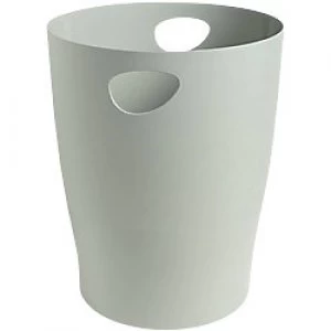 Image of Exacompta Waste Bin EcoBin 15L Polypropylene Grey