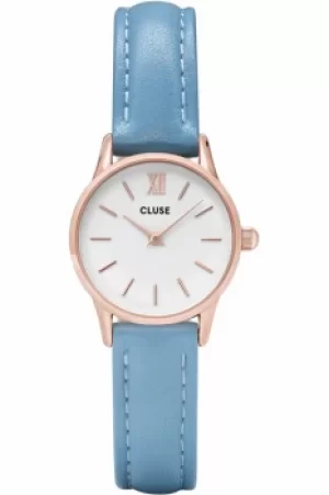 Image of Ladies Cluse La Vedette Limited Edition Retro Blue Watch CL50026