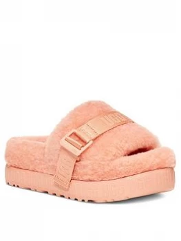 Image of UGG Fluffita Slipper - Pink, Beverly Pink, Size 7, Women