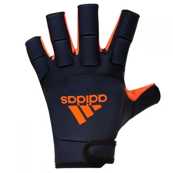 Image of adidas OD Hockey Glove - Navy/Orange