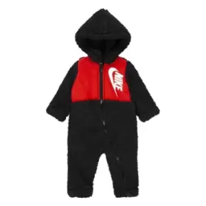 Image of Nike Sherpa Coverall Bb99 - Black
