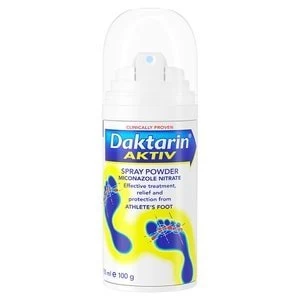 Image of Daktarin Aktiv Spray Powder 100g