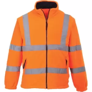 Image of Portwest Hi Vis Mesh Lined Fleece Orange 3XL