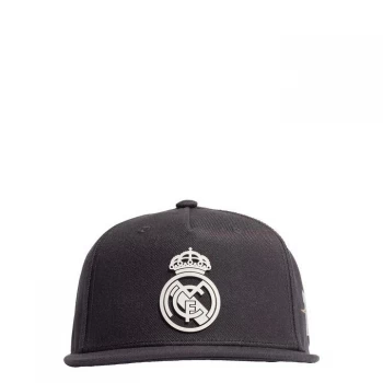 Image of adidas Real Madrid Snapback Cap Unisex - Carbon / Chalk White