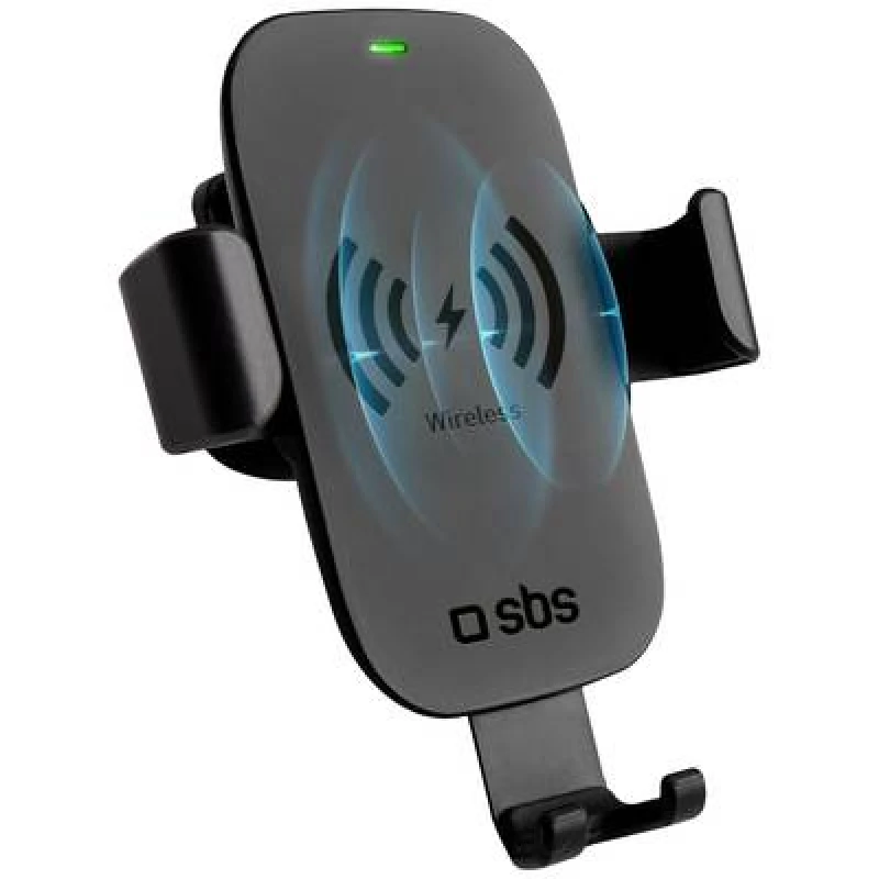 Image of sbs mobile sbs mobile TESUPGRAVWIRLITE10W Air grille Car mobile phone holder Wireless charger 55 - 90 mm TESUPGRAVWIRLITE10W