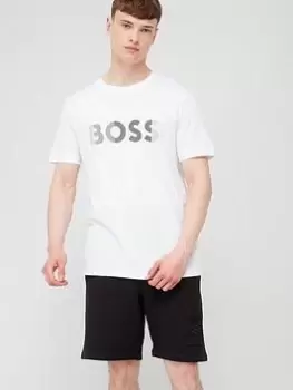 Image of BOSS 1 Regular Fit T-Shirt - White, Size L, Men