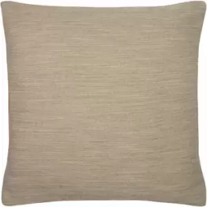 Image of Evans Lichfield - Dalton Slub Textured Cushion Cover, Biscuit, 43 x 43 Cm