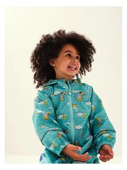 Image of Regatta Regatta Kids Peppa Pig Pobble Waterproof Suit - Light Blue, Size 12-18 Months, Women