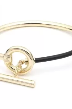 Image of BR LEATHER TOGGLE BANGLE