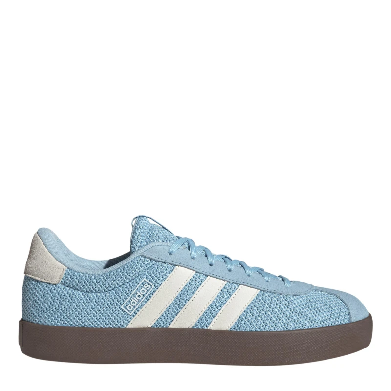 Image of adidas Mens Vl Court 3.0 Low-Top Trainers Blue/White/Gum male 8 (42)