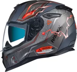 Image of Nexx SX.100 Gigabot Helmet, grey Size M grey, Size M