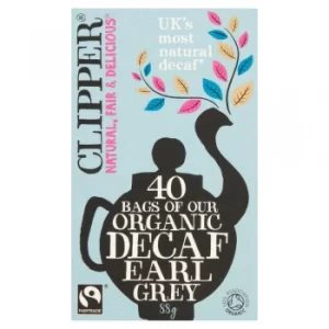 Image of Clipper Earl Grey Decaf Tea 40 bags