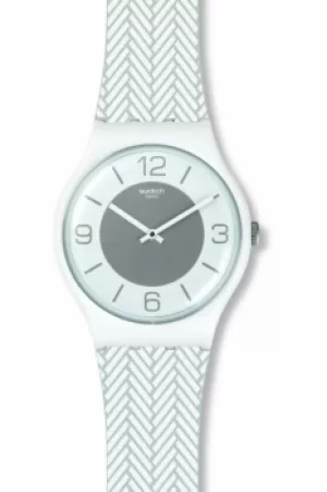 Image of Unisex Swatch White Glove Watch SUOW131
