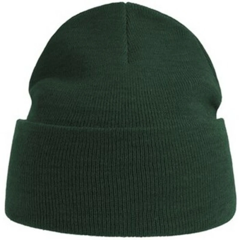 Image of Atlantis Atlantis Men Pure Beanie in Bottle Green Bottle Green One Size Male 5063107615213