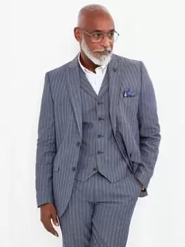 Image of Joe Browns Deadly Dapper Blazer - Blue Size 48, Men