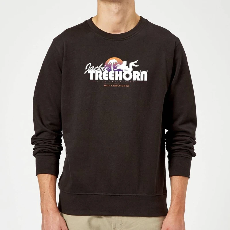 Image of The Big Lebowski Treehorn Logo Sweatshirt - Black - L
