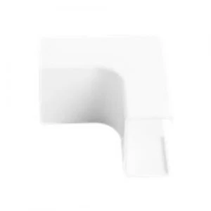 Image of StarTech.com Wall Cable Raceway with Adhesive Tape - 19x11mm - Inside Elbow