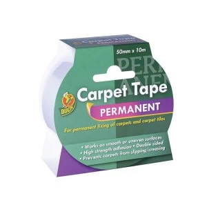 Image of Shurtape Duck Tape Permanent Carpet Tape 50mm x 10m