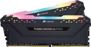 Image of Corsair Vengeance RGB PRO 16GB (2 x 8GB) Memory Kit 3000MHz DDR4 - Black - CMW16GX4M2C3000C15