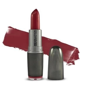 Image of Makeup Revolution Ultra Amplification Lipstick Tenacious Red