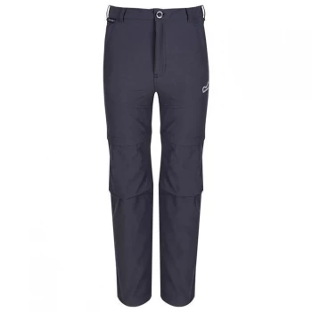 Image of Regatta Hikefell Zip Off Stretch WalkingTrousers - Seal Grey