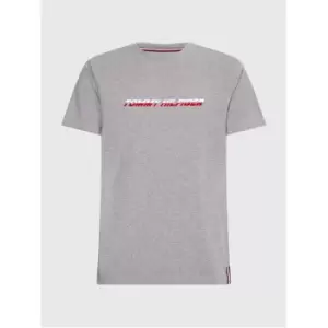Image of Tommy Sport Graphic S/S Tee - Grey