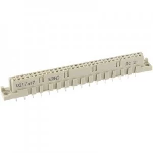 Image of Edge connector receptacle 284166 Total number of pins 64 No. of rows 2