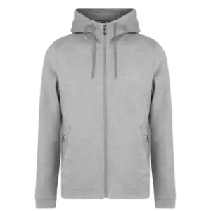 Image of Boss Saggy Curve Zip Hoodie - Grey