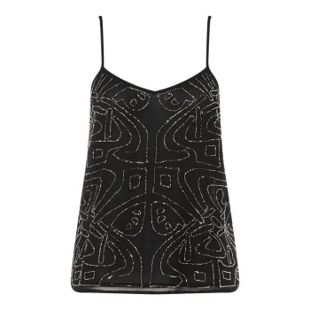 Image of Biba Embellished Cami - Black