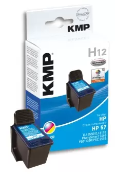 Image of KMP H12 ink cartridge Cyan, Magenta, Yellow