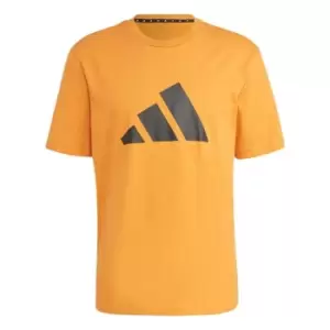 Image of adidas Sportswear Future Icons Logo Graphic Tee Me - Orange