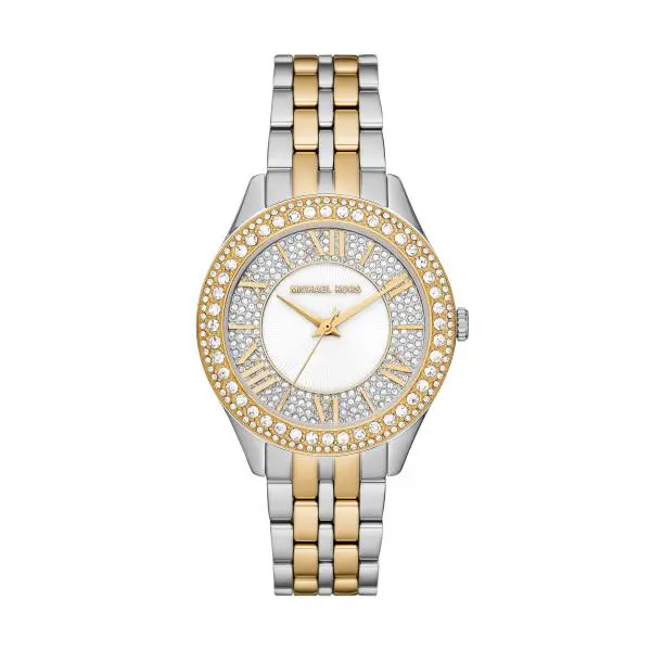 Image of Michael Kors Harlowe Two-Tone Stainless Steel Watch MK4811 MK4811