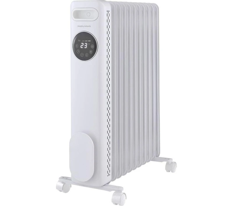 Image of Morphy Richards HeatFlux 2.5 kw Portable Oil-Filled Radiator - White 5056765402684