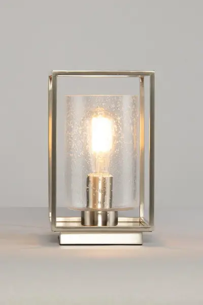 Image of BHS Lighting Hardy Table Lamp Silver