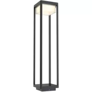 Image of Maytoni Outdoor - Baker Street Outdoor Baker Street Integrated LED Black Bollard Landscape Light IP65