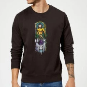 Image of Aquaman and Ocean Master Sweatshirt - Black