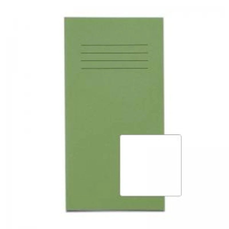 Image of RHINO 8 x 4 Exercise Book 32 Page, Light Green, B (Pack of 100)