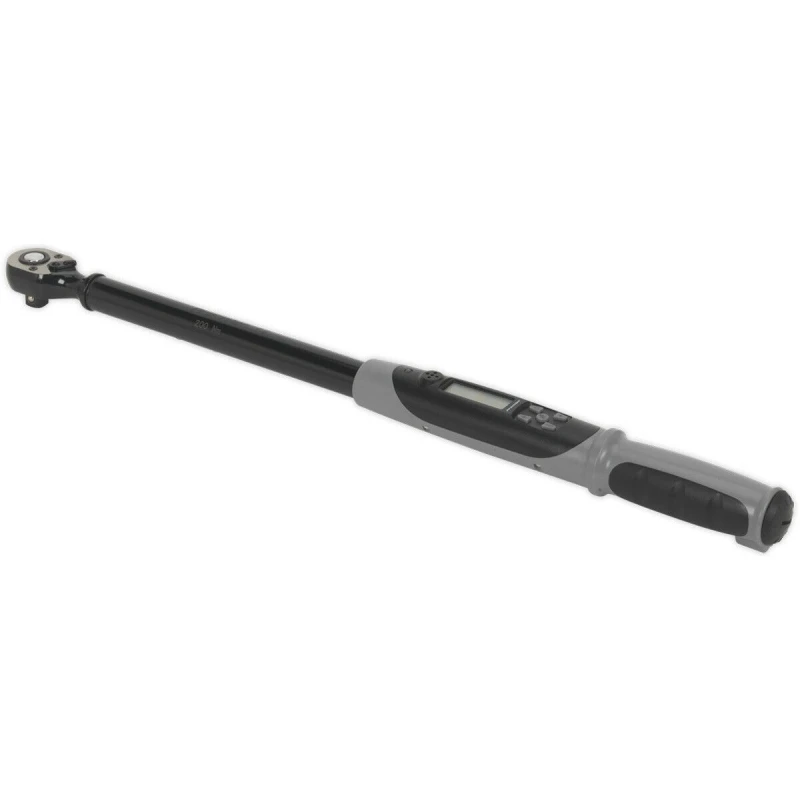 Image of Loops 20 to 200Nm Digital Torque Wrench & Angle Function - 1/2" Square Drive PREMIUM Multi