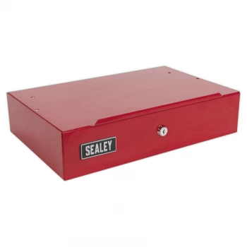 Image of Side Cabinet for Long Handle Tools - Red