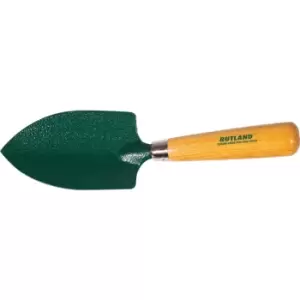 Image of Rutland Hand Trowel Wooden Handled, Carbon Steel