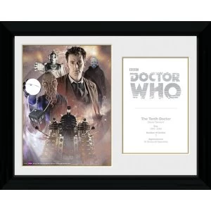 Image of Doctor Who 10th Doctor David Tennant Framed Photographic Print