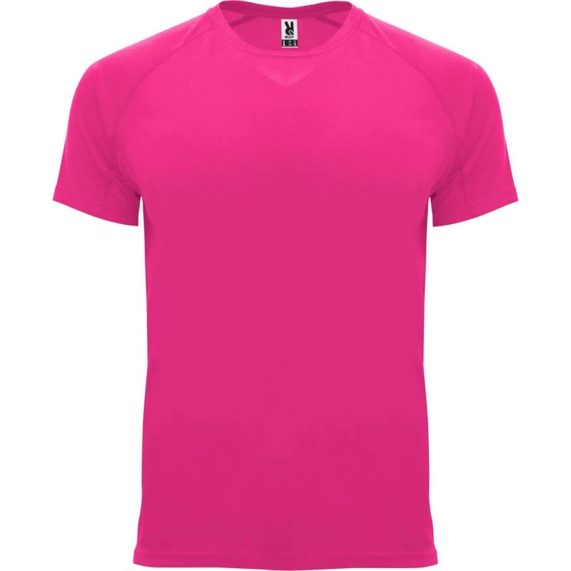 Image of ROLY Bahrain Sports T-Shirt in Pink Size: 4 Years Pink Unisex 4 Years