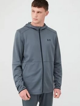Image of Urban Armor Gear Mk1 Warm Up Full Zip Hoodie - Grey/Black