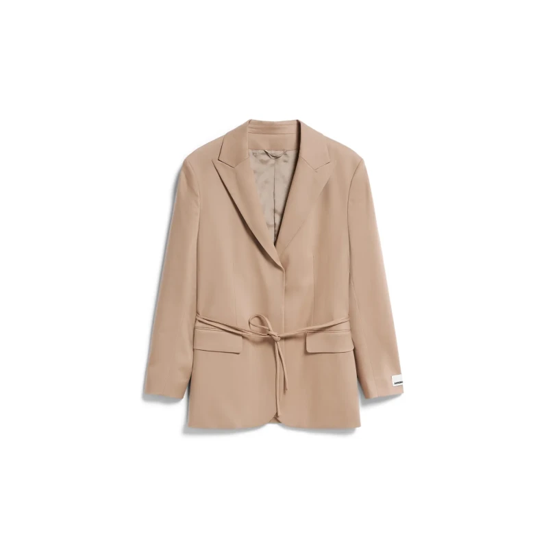 Image of ARMEDANGELS Womens blazer ARMEDANGELS Oriaana Beige Female L