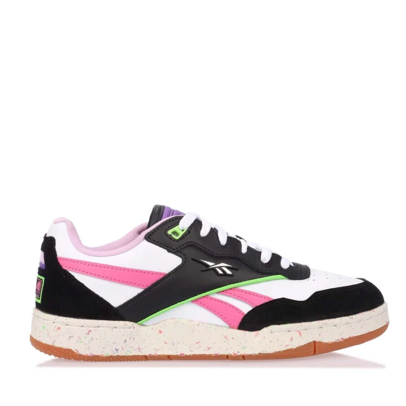 Image of Reebok BB 4000 II Trainers Black Pink female UK 10.5