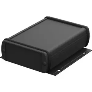 Image of Bopla ABPH 800-0100 WL ALUBOS_SET 84308100.HMT1 Treaded casing 130 x 100 x 35 Aluminium Black (RAL 9005)