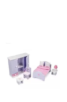 Image of Dolls House Bedroom Furniture Set