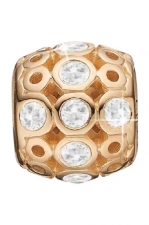 Image of Ladies Christina Gold Plated Sterling Silver Magic Bead Charm 623-G19